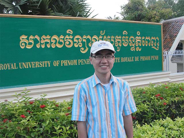 Tour to Sihanoukville with RUPP Classmate (IT Class)