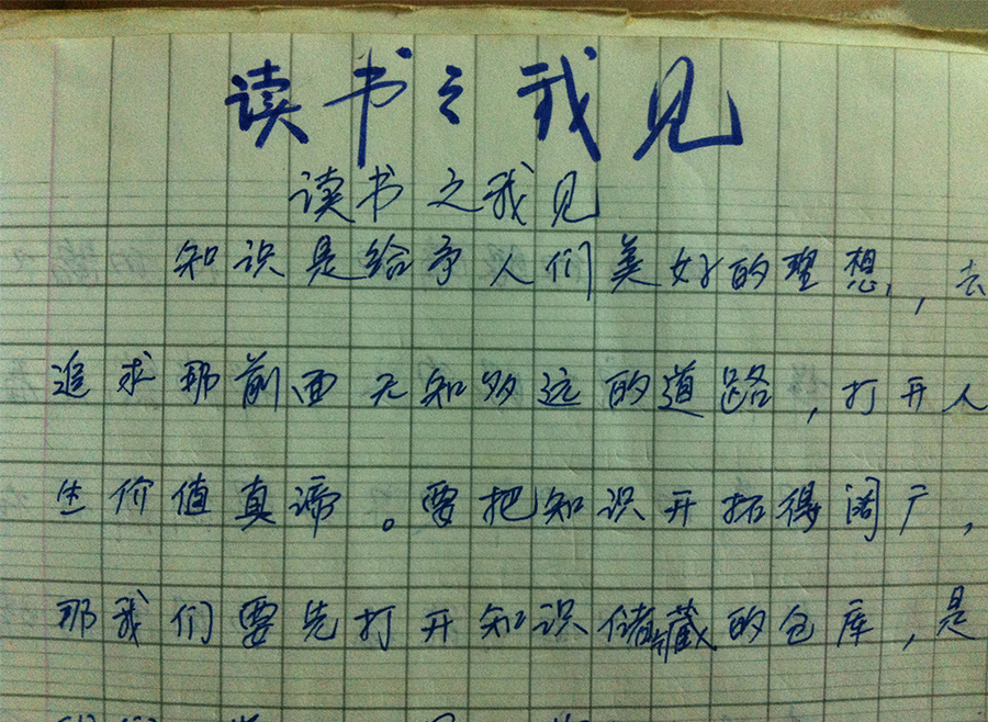 读书之我见 (Studying)